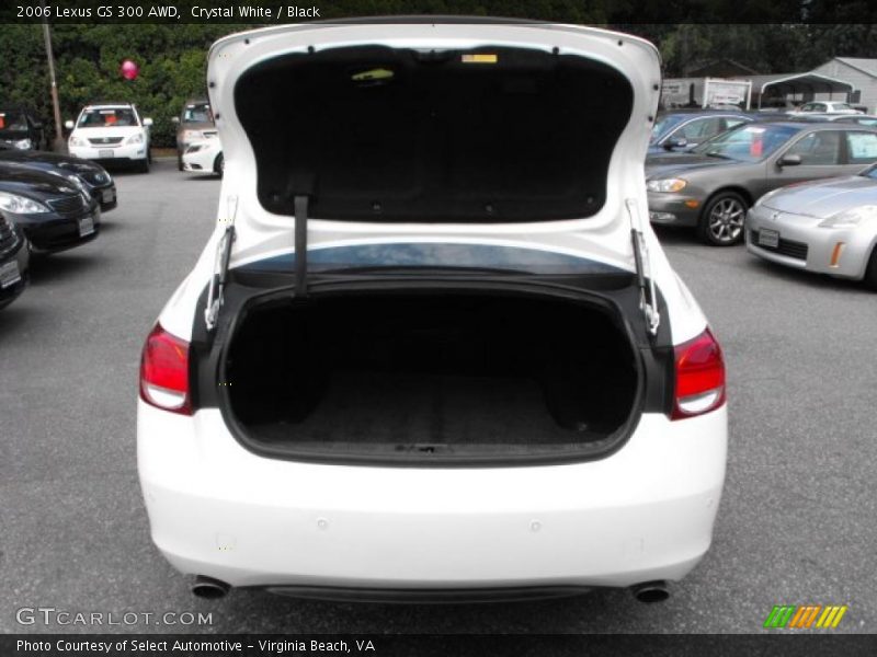 Crystal White / Black 2006 Lexus GS 300 AWD