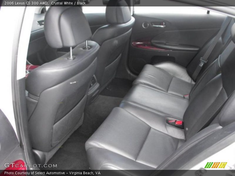 Crystal White / Black 2006 Lexus GS 300 AWD