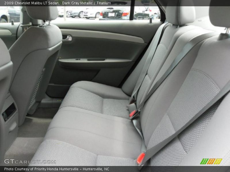 Dark Gray Metallic / Titanium 2009 Chevrolet Malibu LT Sedan