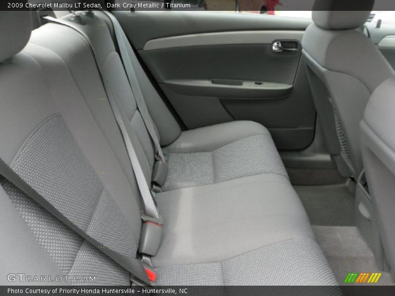 Dark Gray Metallic / Titanium 2009 Chevrolet Malibu LT Sedan