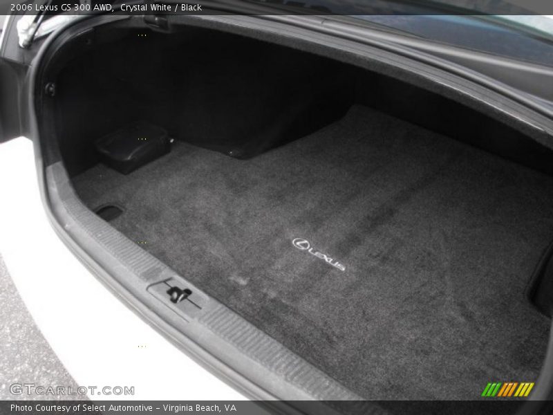 Crystal White / Black 2006 Lexus GS 300 AWD
