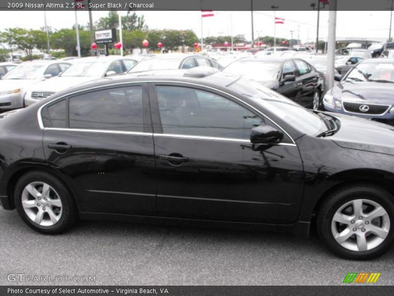 Super Black / Charcoal 2009 Nissan Altima 2.5 SL