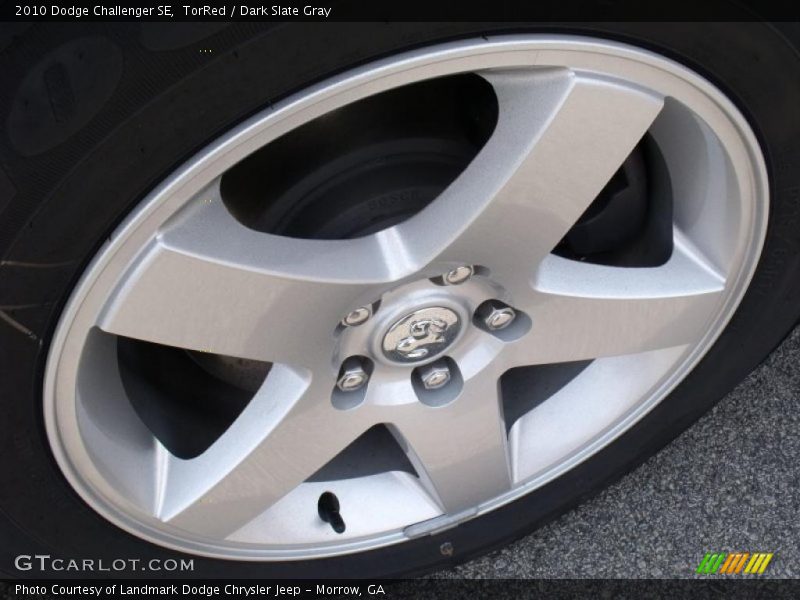 TorRed / Dark Slate Gray 2010 Dodge Challenger SE