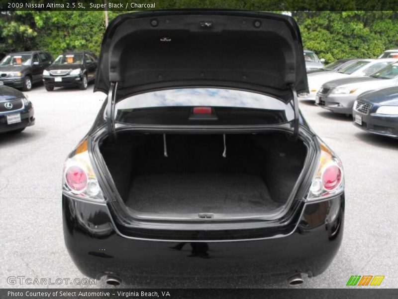 Super Black / Charcoal 2009 Nissan Altima 2.5 SL