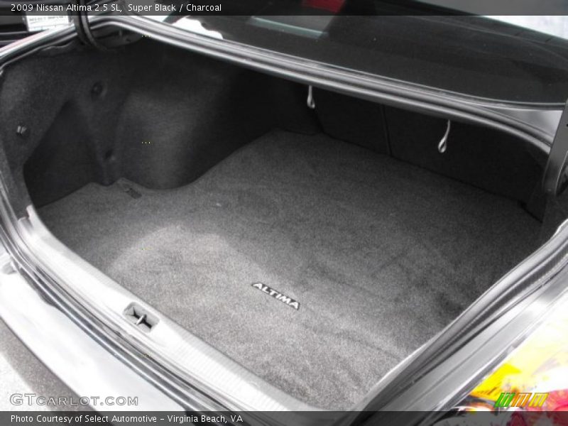 Super Black / Charcoal 2009 Nissan Altima 2.5 SL