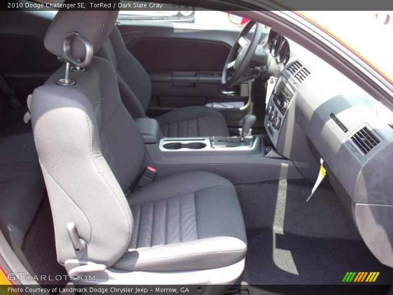 TorRed / Dark Slate Gray 2010 Dodge Challenger SE