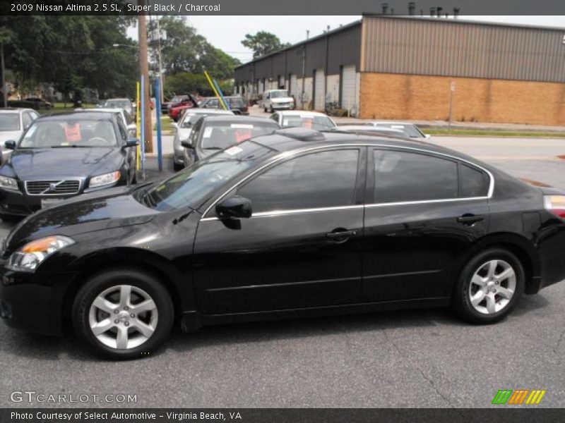 Super Black / Charcoal 2009 Nissan Altima 2.5 SL