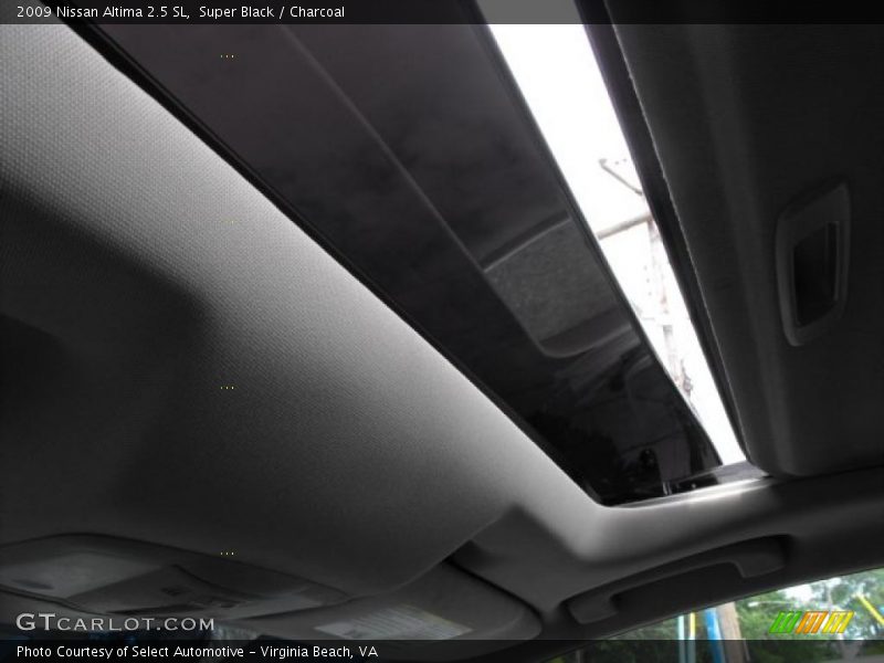 Super Black / Charcoal 2009 Nissan Altima 2.5 SL