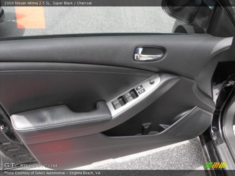 Super Black / Charcoal 2009 Nissan Altima 2.5 SL