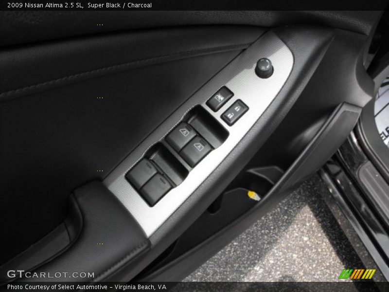 Super Black / Charcoal 2009 Nissan Altima 2.5 SL