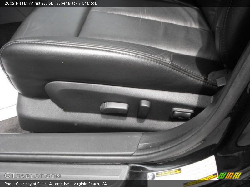 Super Black / Charcoal 2009 Nissan Altima 2.5 SL
