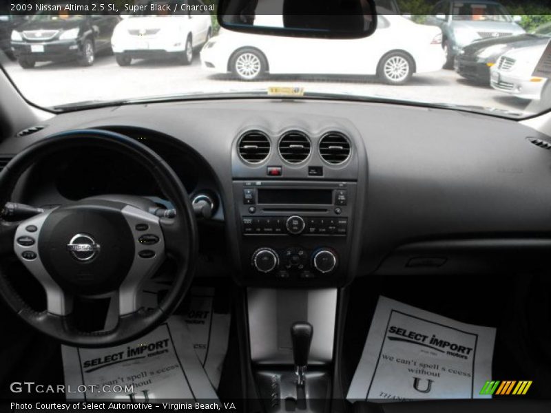 Super Black / Charcoal 2009 Nissan Altima 2.5 SL