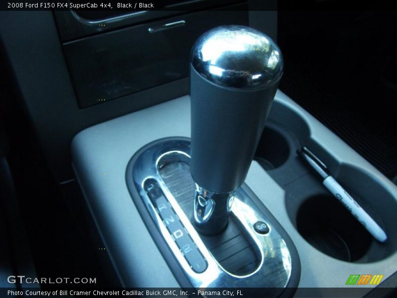 Black / Black 2008 Ford F150 FX4 SuperCab 4x4