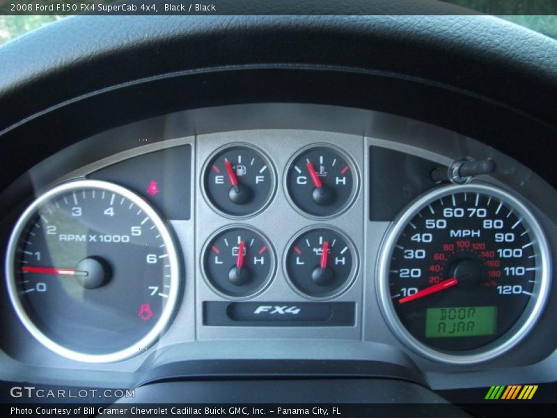 Black / Black 2008 Ford F150 FX4 SuperCab 4x4