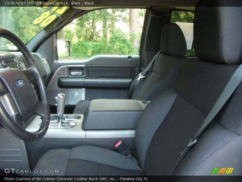 Black / Black 2008 Ford F150 FX4 SuperCab 4x4