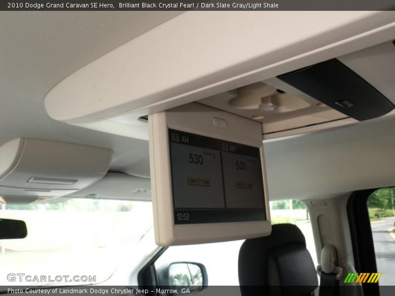 Brilliant Black Crystal Pearl / Dark Slate Gray/Light Shale 2010 Dodge Grand Caravan SE Hero