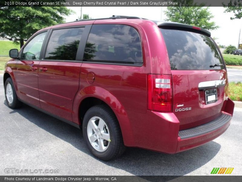 Deep Cherry Red Crystal Pearl / Dark Slate Gray/Light Shale 2010 Dodge Grand Caravan SE Hero