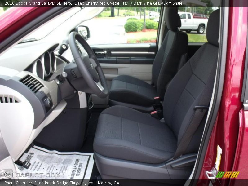 Deep Cherry Red Crystal Pearl / Dark Slate Gray/Light Shale 2010 Dodge Grand Caravan SE Hero