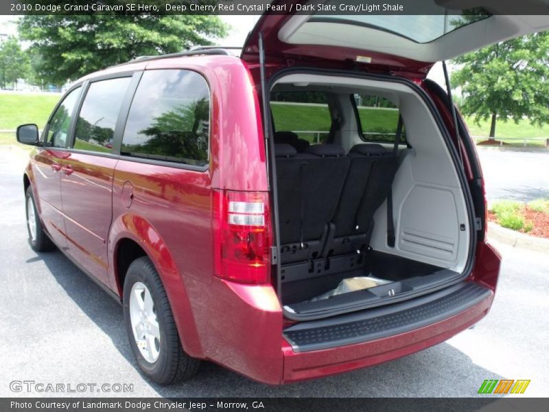 Deep Cherry Red Crystal Pearl / Dark Slate Gray/Light Shale 2010 Dodge Grand Caravan SE Hero