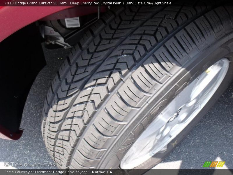 Deep Cherry Red Crystal Pearl / Dark Slate Gray/Light Shale 2010 Dodge Grand Caravan SE Hero