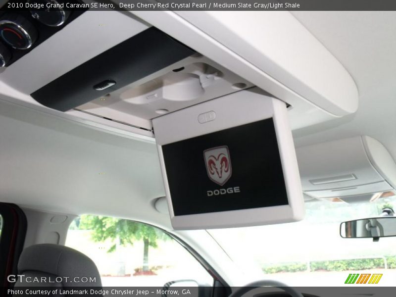 Deep Cherry Red Crystal Pearl / Medium Slate Gray/Light Shale 2010 Dodge Grand Caravan SE Hero