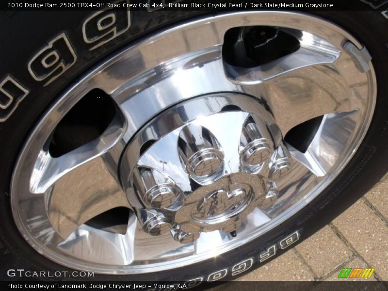 Brilliant Black Crystal Pearl / Dark Slate/Medium Graystone 2010 Dodge Ram 2500 TRX4-Off Road Crew Cab 4x4