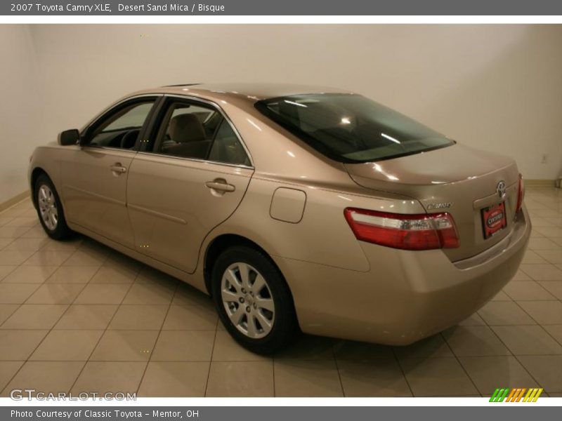 Desert Sand Mica / Bisque 2007 Toyota Camry XLE