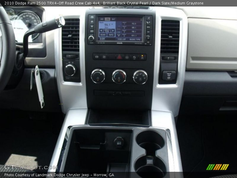 Brilliant Black Crystal Pearl / Dark Slate/Medium Graystone 2010 Dodge Ram 2500 TRX4-Off Road Crew Cab 4x4