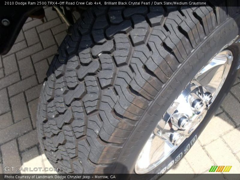 Brilliant Black Crystal Pearl / Dark Slate/Medium Graystone 2010 Dodge Ram 2500 TRX4-Off Road Crew Cab 4x4