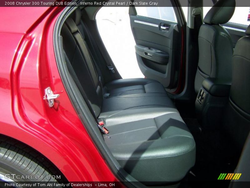 Inferno Red Crystal Pearl / Dark Slate Gray 2008 Chrysler 300 Touring DUB Edition
