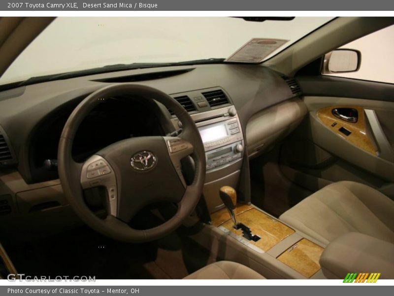 Desert Sand Mica / Bisque 2007 Toyota Camry XLE