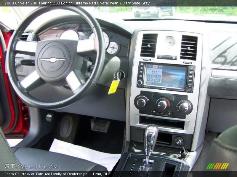 Inferno Red Crystal Pearl / Dark Slate Gray 2008 Chrysler 300 Touring DUB Edition