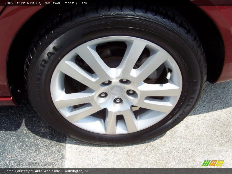 Red Jewel Tintcoat / Black 2009 Saturn Aura XR