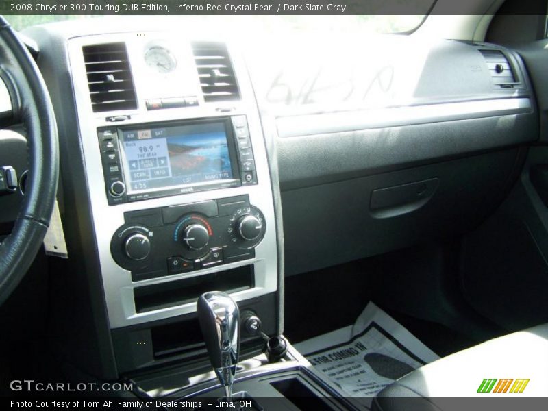 Inferno Red Crystal Pearl / Dark Slate Gray 2008 Chrysler 300 Touring DUB Edition