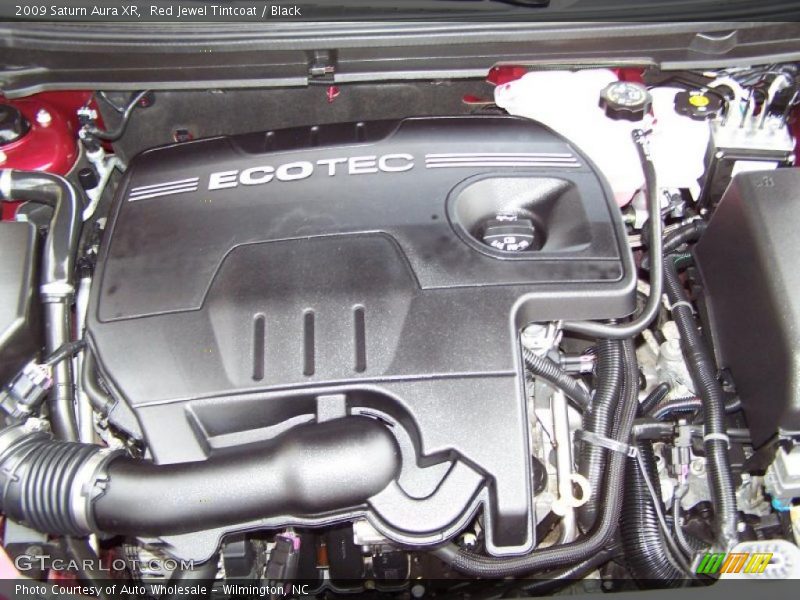 Red Jewel Tintcoat / Black 2009 Saturn Aura XR