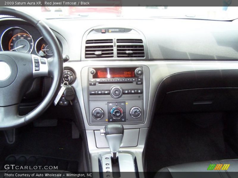 Red Jewel Tintcoat / Black 2009 Saturn Aura XR