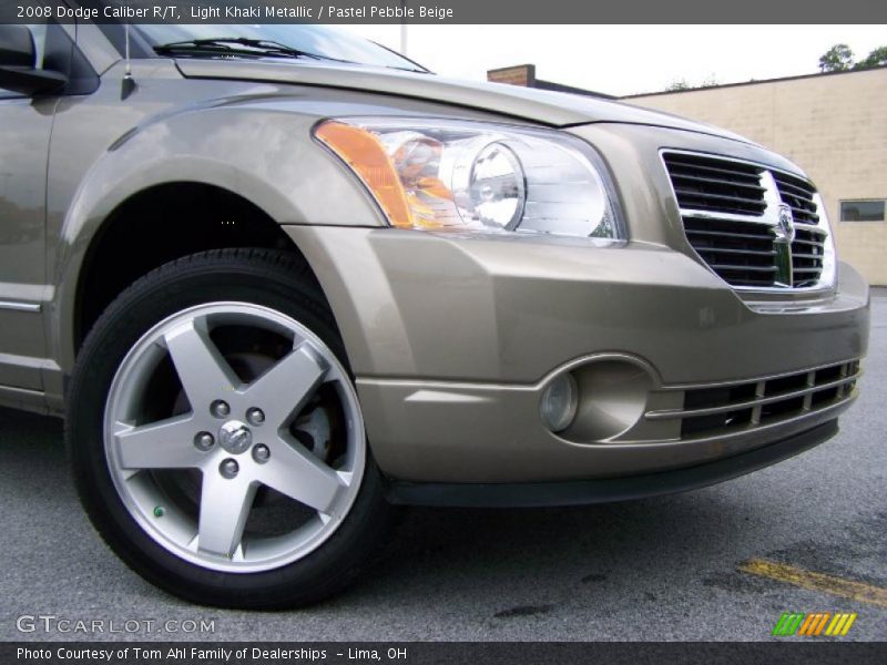 Light Khaki Metallic / Pastel Pebble Beige 2008 Dodge Caliber R/T