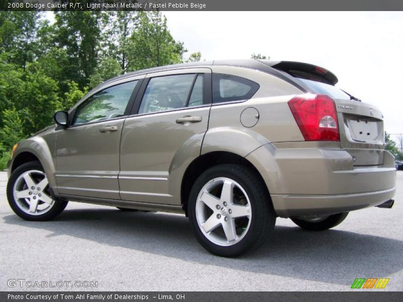 Light Khaki Metallic / Pastel Pebble Beige 2008 Dodge Caliber R/T