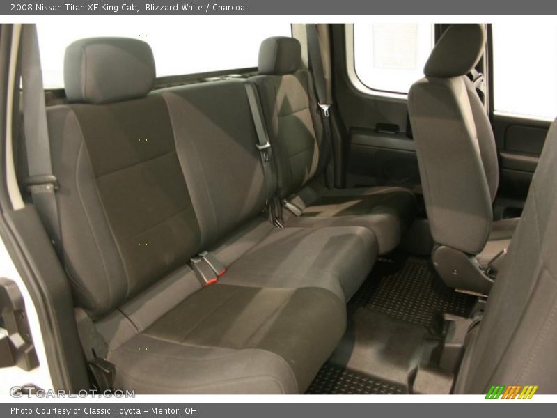 Blizzard White / Charcoal 2008 Nissan Titan XE King Cab