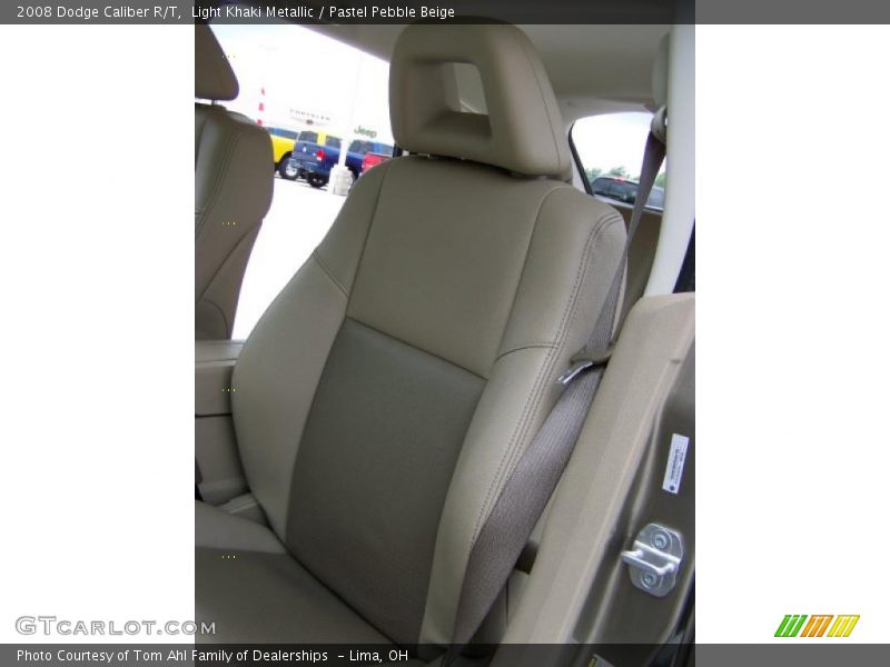 Light Khaki Metallic / Pastel Pebble Beige 2008 Dodge Caliber R/T