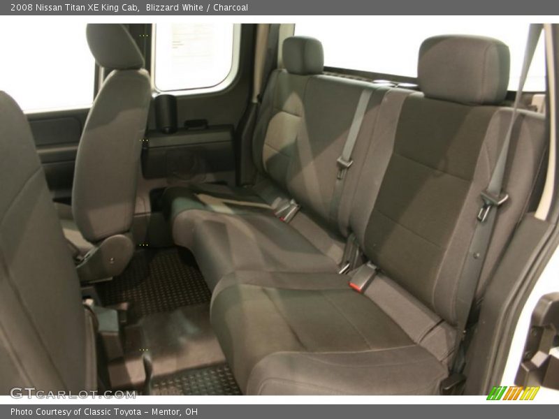 Blizzard White / Charcoal 2008 Nissan Titan XE King Cab