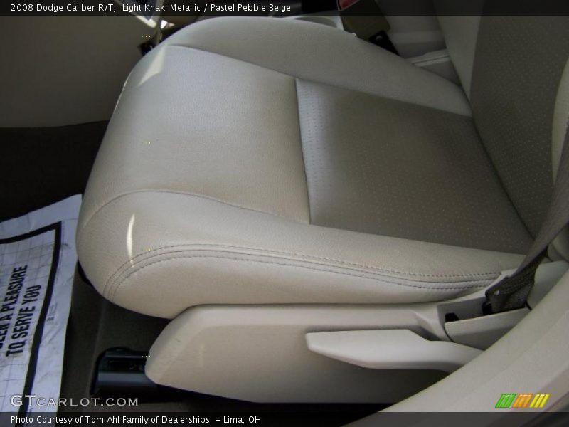 Light Khaki Metallic / Pastel Pebble Beige 2008 Dodge Caliber R/T
