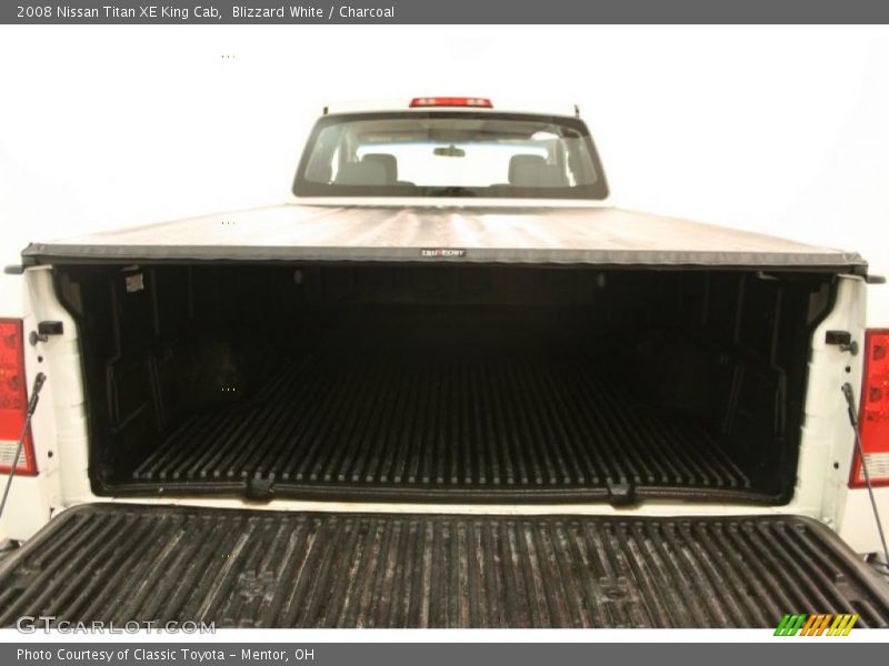 Blizzard White / Charcoal 2008 Nissan Titan XE King Cab