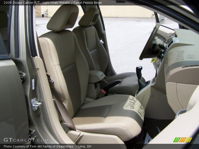 Light Khaki Metallic / Pastel Pebble Beige 2008 Dodge Caliber R/T