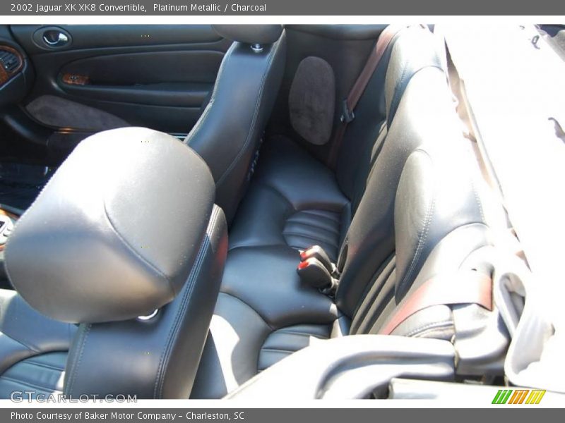 Platinum Metallic / Charcoal 2002 Jaguar XK XK8 Convertible