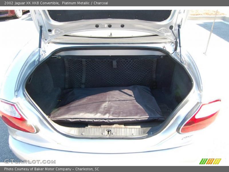 Platinum Metallic / Charcoal 2002 Jaguar XK XK8 Convertible