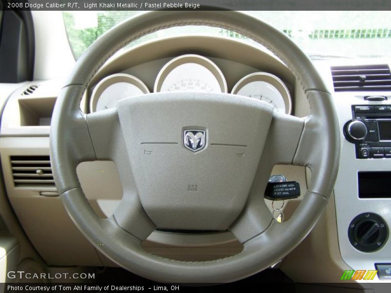 Light Khaki Metallic / Pastel Pebble Beige 2008 Dodge Caliber R/T