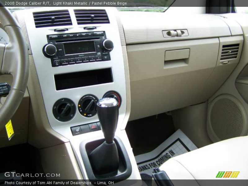 Light Khaki Metallic / Pastel Pebble Beige 2008 Dodge Caliber R/T