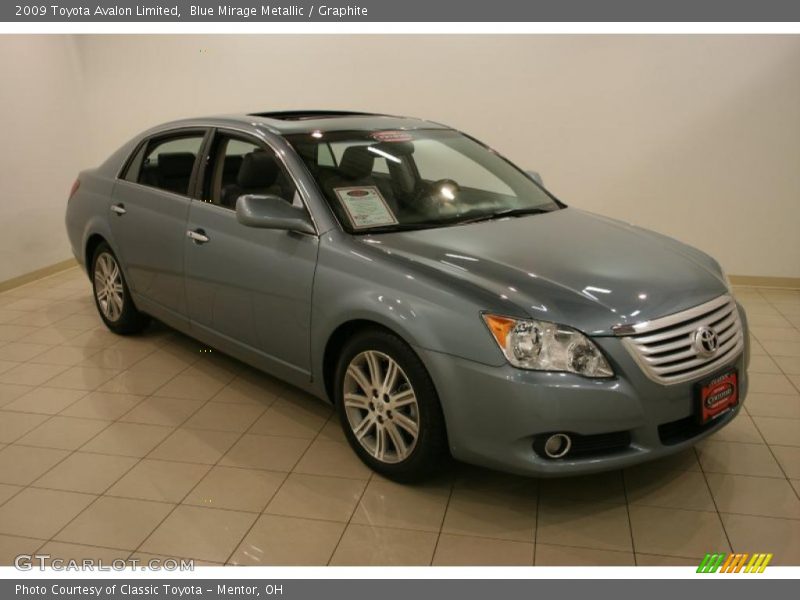 Blue Mirage Metallic / Graphite 2009 Toyota Avalon Limited