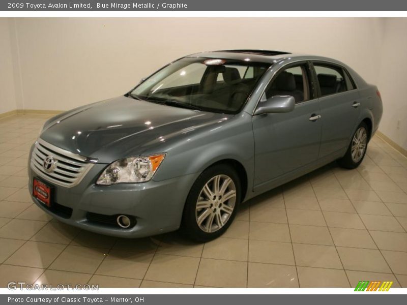 Blue Mirage Metallic / Graphite 2009 Toyota Avalon Limited